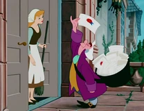 Mensajero carta Cenicienta