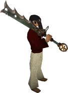 Bandos godsword equipped