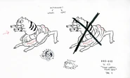 Modelsheet tigerleapingfromskin