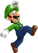 NSMBWii Luigi