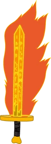 Glowing Sword