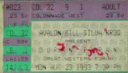 The Great Western Forum, Los Angeles, CA, USA ticket wikipedia duran duran courtesy of MissNovemberTuesday facebook devoted duranie
