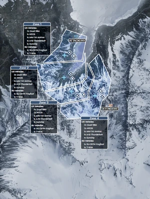 Alborz Mountains Rush Map