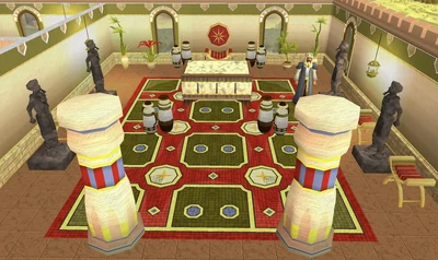Al Kharid Palace interior old