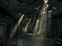 Cell block B interior