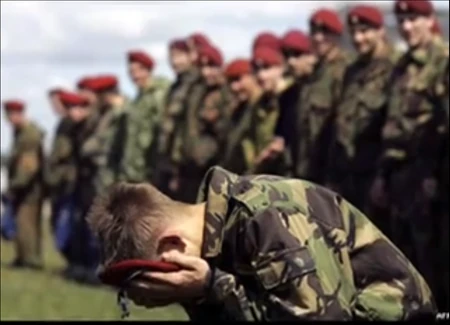 Soldier in Shame