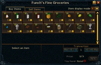 Funch's Fine Groceries stock