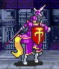 Maxime in battle