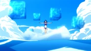 Juvia training anime