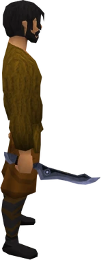 Mithril scimitar equipped
