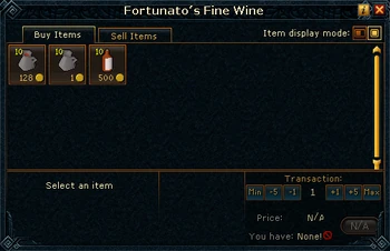 Fortunato's Fine Wine stock