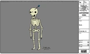 Modelsheet Skelly