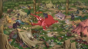 Trashing the Camp