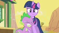 Spike Crying On Twilight S1E21