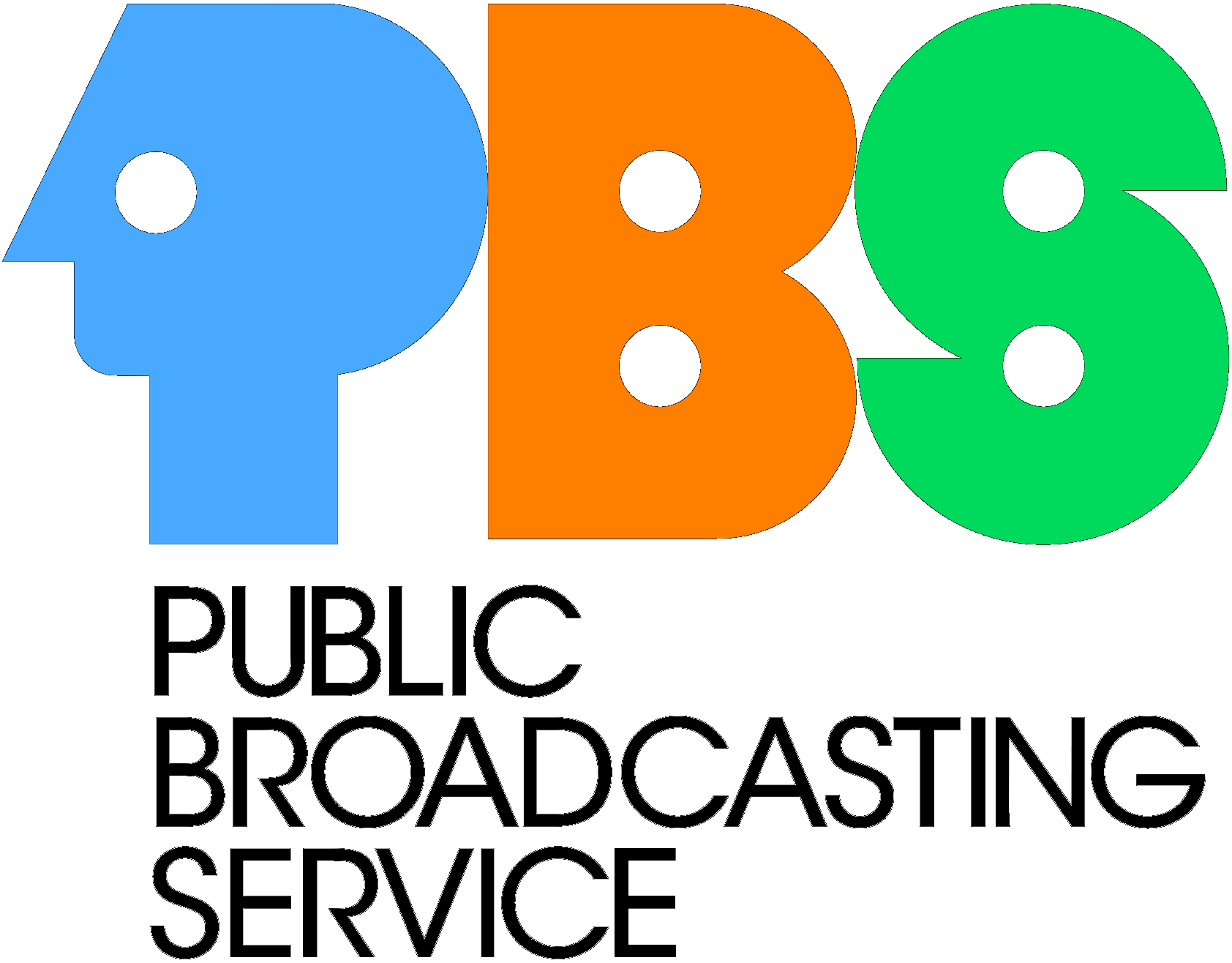 Retro PBS Logo Pbs Television Program Tv Programmes
