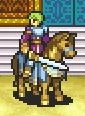 Gerik as a Ranger holding a sword