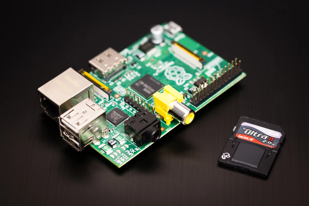 Raspberry Pi Model B (real)