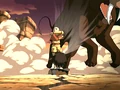 Aang airbending to save Sokka.png