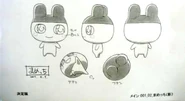 Tama-anime mametchi-poses