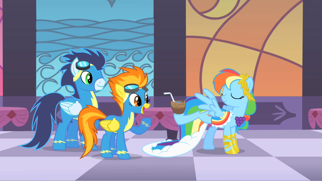 Shipping is Magic! - Page 2 Rainbow_Dash_amuses_Soarin'_and_Spitfire_S1E26