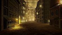 Republic City alley