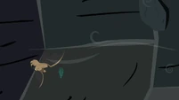 The wind blowing the bat away S2E7