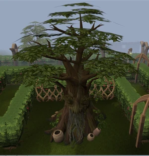 Village spirit tree