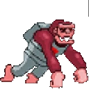 Cosmic Silverback sprite DOA BO