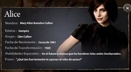 Alice cullen
