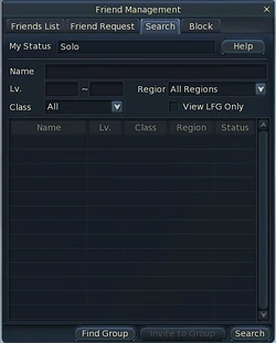 Search Window
