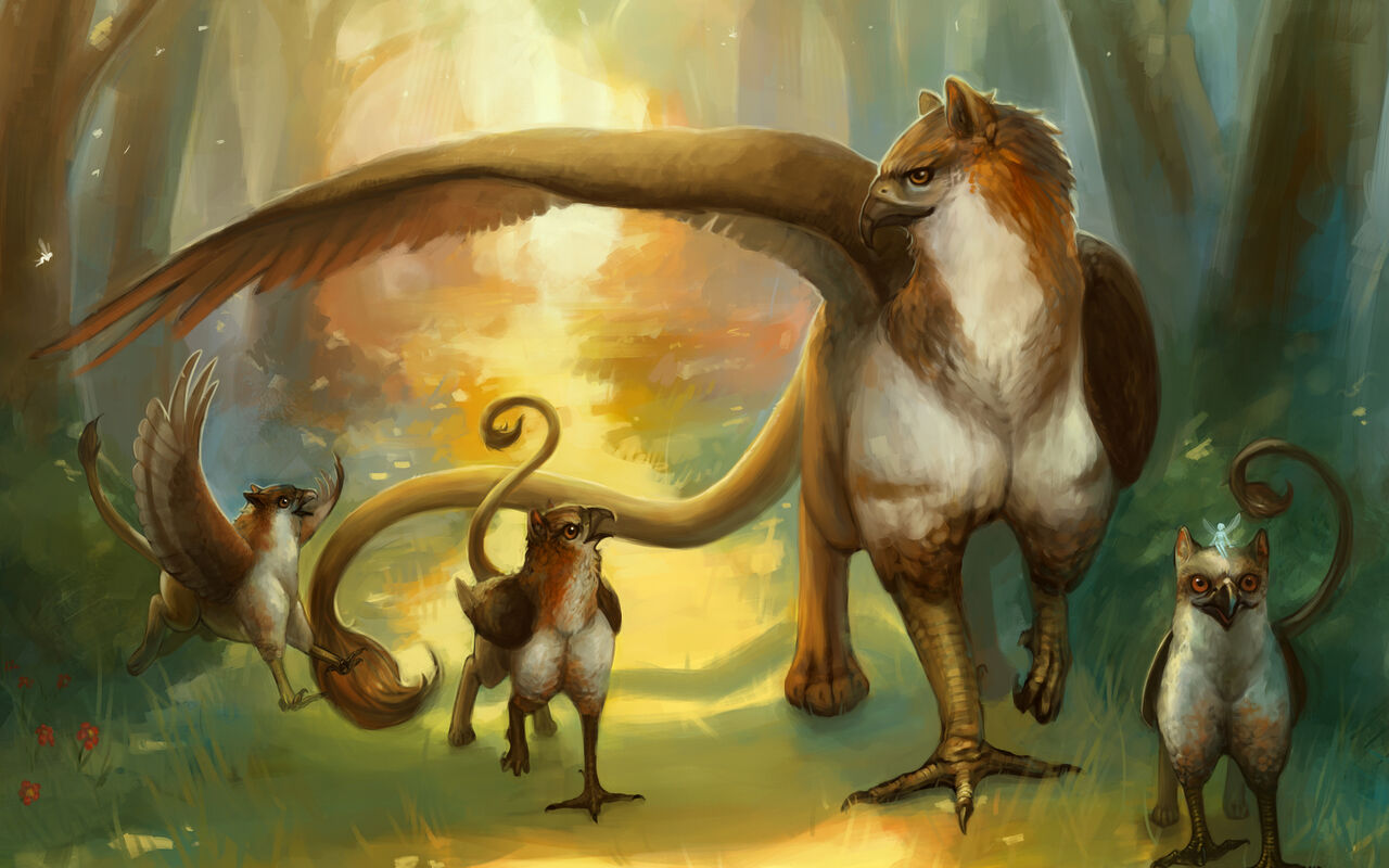 Rare Mythical Creatures on Pinterest Griffins Phoenix and Mythical