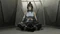 Korra meditating