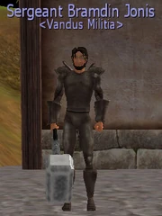 Sergeant Bramdin Jonis