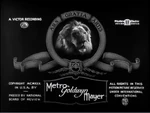 Metro Goldwyn Mayer Logo 1926