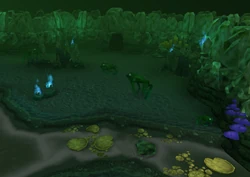 Lumbridge Swamp Caves tunnel