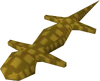 Orange salamander detail