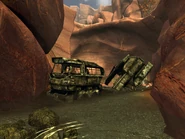 Roadside bus