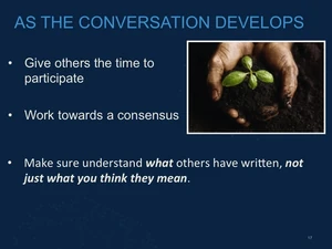 Community Discussions Slide17