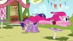 Pinkie zooming past again S3E3