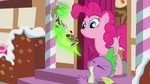 Spike sending the letter off S3E3