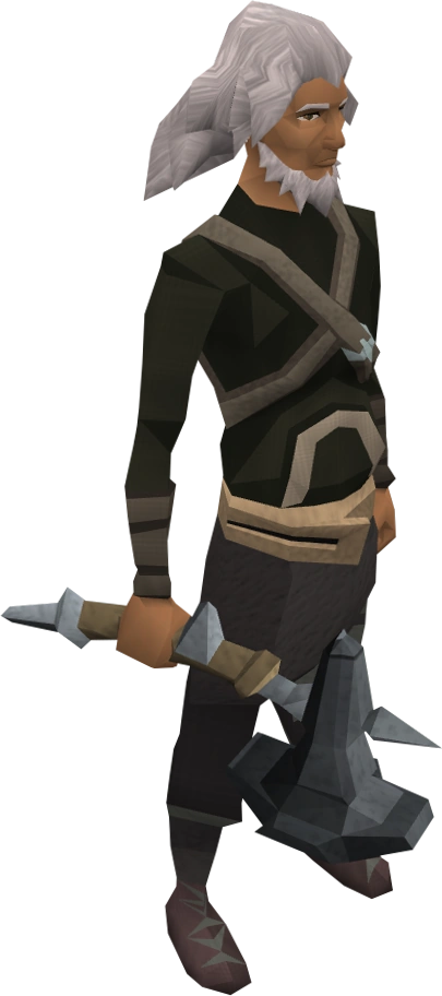 Primal warhammer equipped