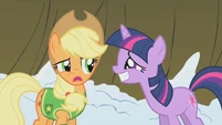 Twilight begs Applejack S1E11