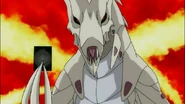 Naga holding card