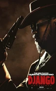 Jamie foxx django unchained character poster