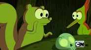 S5 e4 Squirrel talking to the other animals