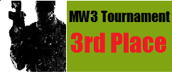 MW3 tournament winner 3rd
