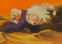 Gohan fighting a monster
