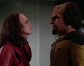 K'Ehleyr and Worf argue.jpg
