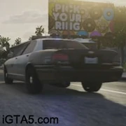 Copcar back view 