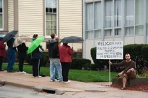 Pro-choice counterprotest